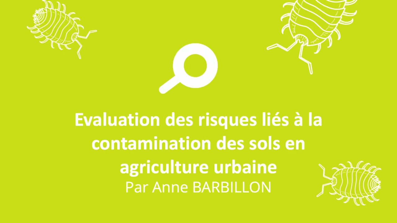Lire la suite à propos de l’article Evaluation des risques liés à la contamination des sols en agriculture urbaine – Anne barbillon