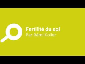 Lire la suite à propos de l’article Fertilité du sol – Remi koller